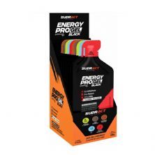 Energy Pro Gel Black - 10 Sach�s 30g Sabores Diversos - Sudract Nutrition