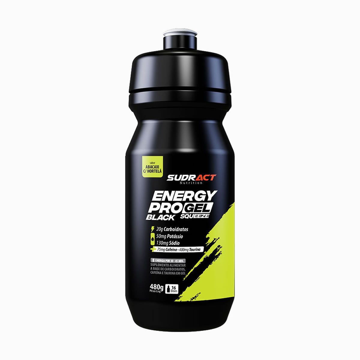 Energy Pro Gel Squeeze Black - 480g Abacaxi Com  Hortel� - Sudract*** Data Venc. 25/12/2025