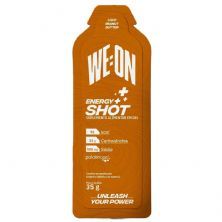 Energy+ Shot Gel - 1 Sach� 35g Peanut Butter - WE:ON
