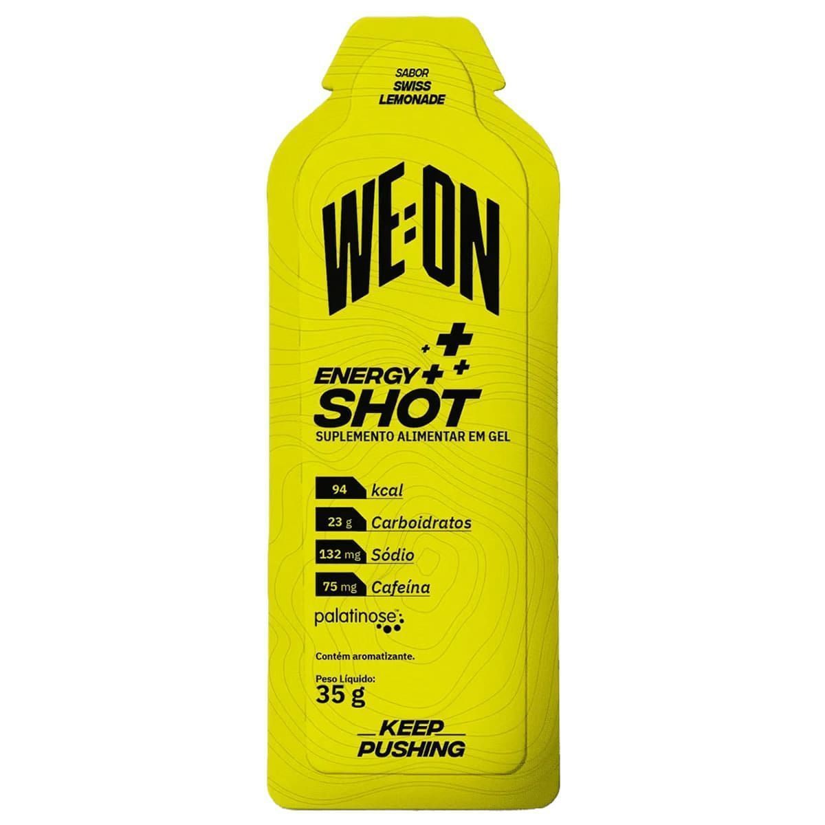 Energy+ Shot Gel - 1 Sach� 35g Swiss Lemonade - WE:ON