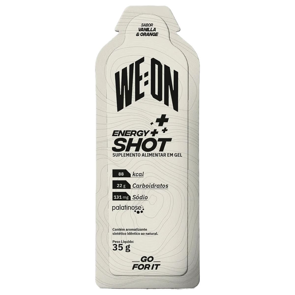 Energy+ Shot Gel - 1 Sach� 35g Vanilla & Orange - WE:ON