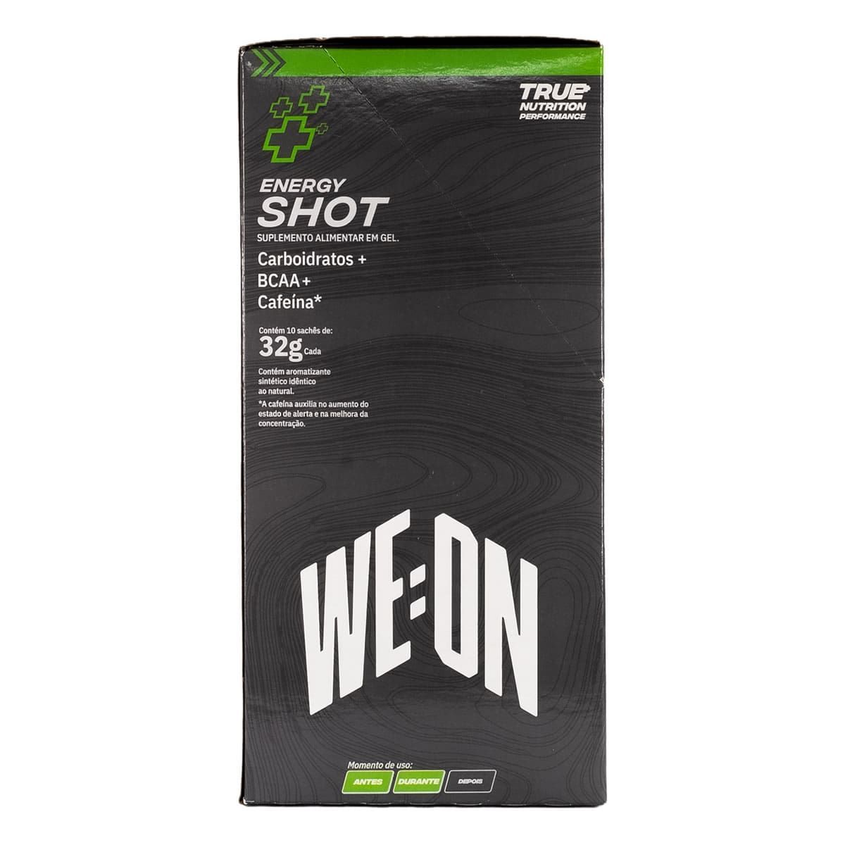 Energy Shot Gel + Cafeina - 10 Unidades 32g Limonada Sui�a - WE:ON