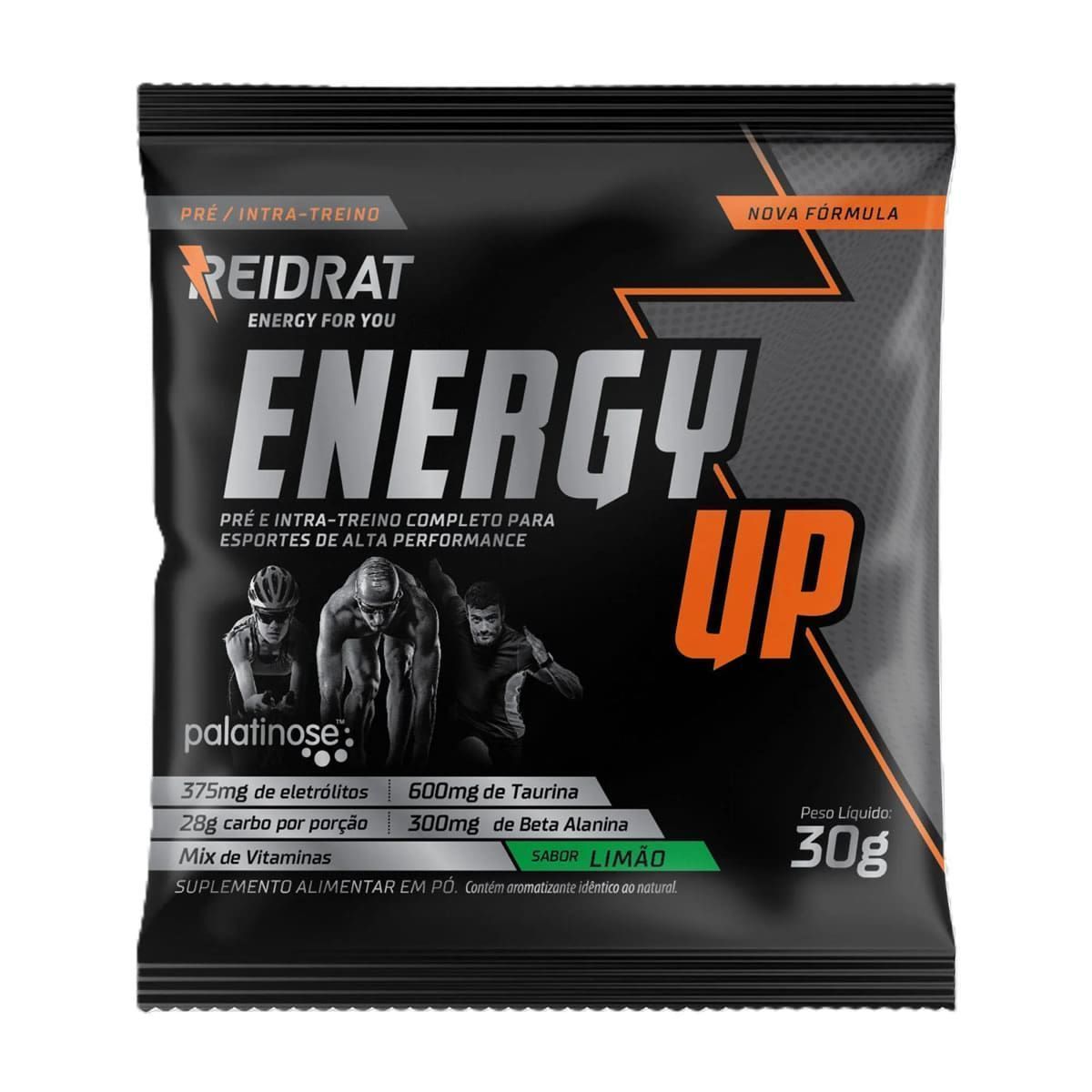 Energy Up - 1 Sach� 30g Lim�o - Reidrat*** Data Venc. 15/05/2025