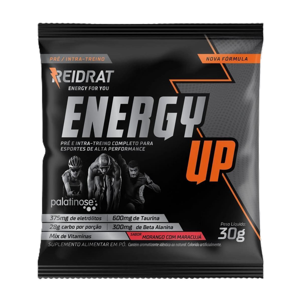 Energy Up - 1 Sach� 30g Morango com Maracuj� - Reidrat