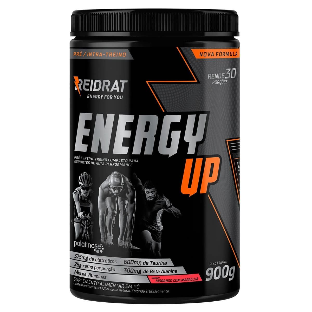 Energy Up - 900g Morango Com Maracuj� - Reidrat*** Data Venc. 23/12/2025