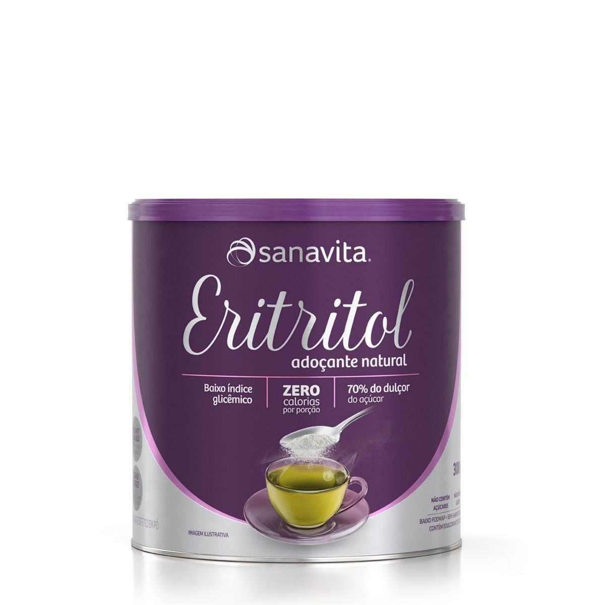 Eritritol - 300g Natural - Sanavita