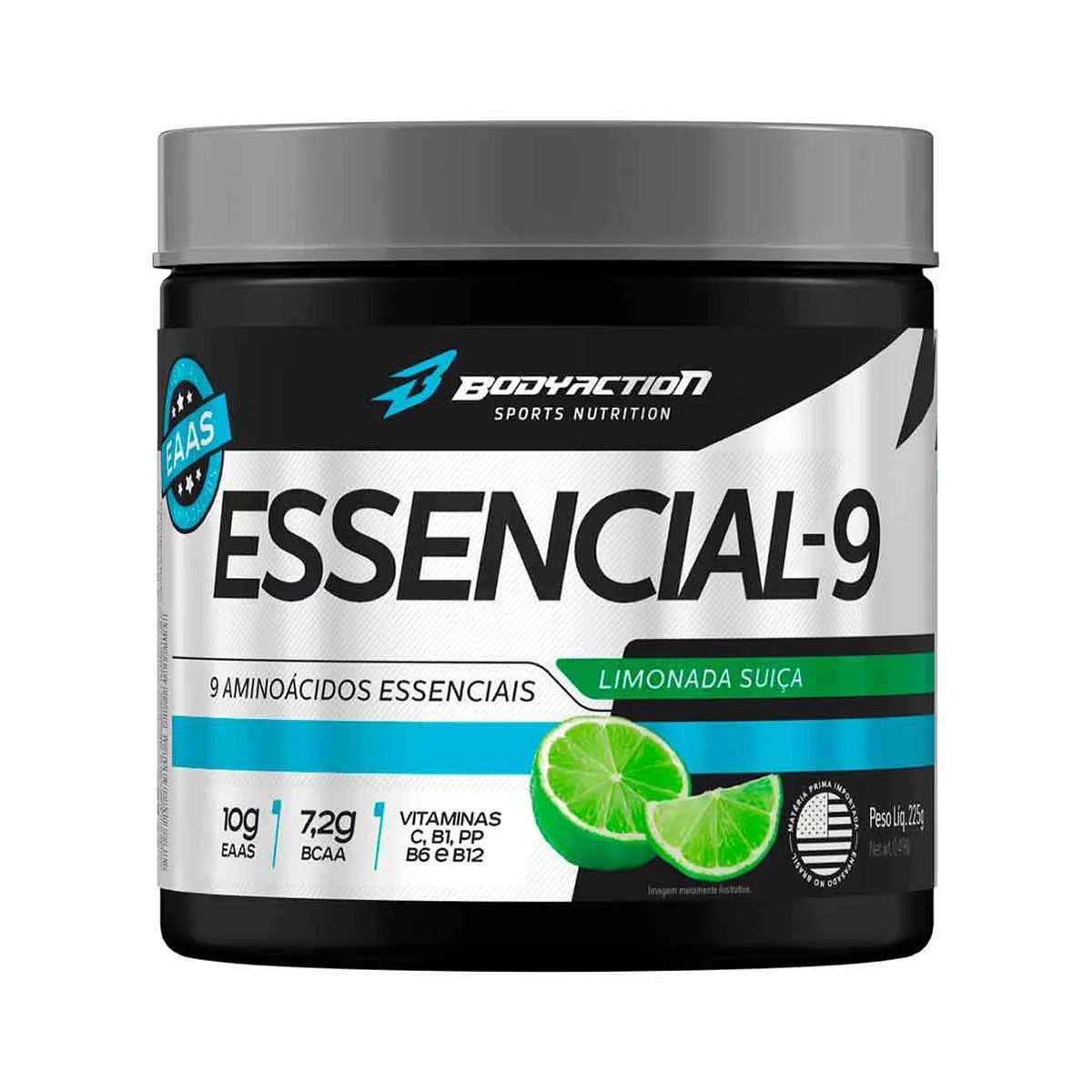 Essencial-9 - 225g Limonada Sui�a - Body Action