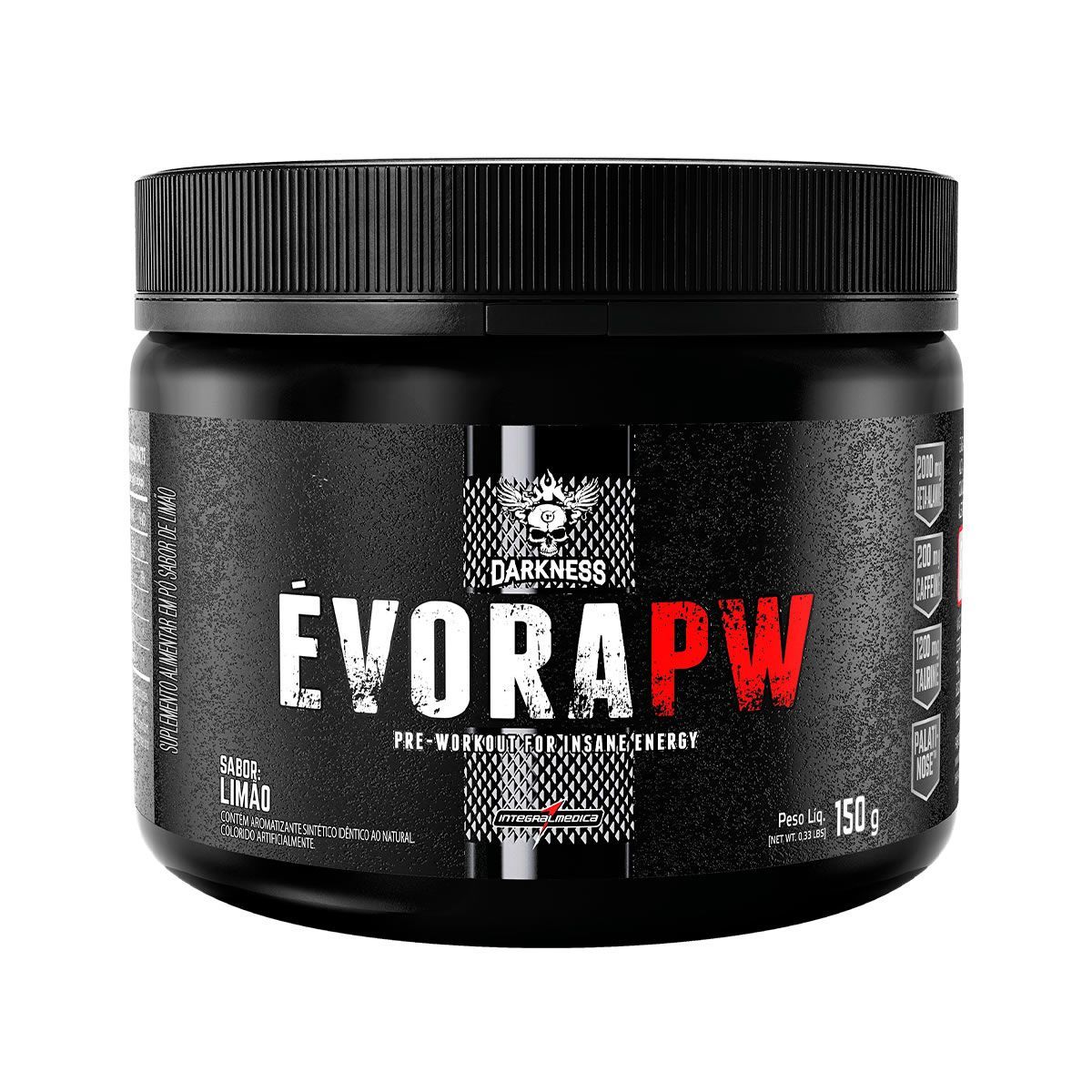 �vora PW Insane Energy - 150g Lim�o - IntegralM�dica*** Data Venc. 30/08/2025