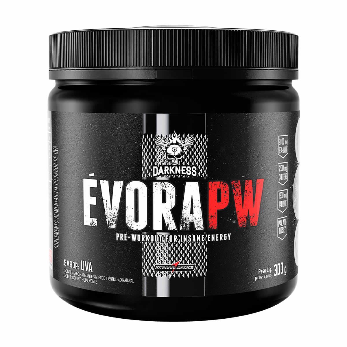�vora PW Insane Energy - 300g Uva - IntegralM�dica