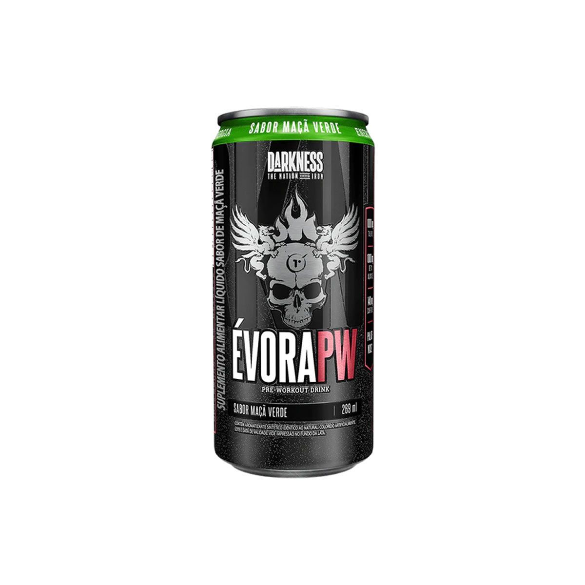 �vora PW Pre-Workout Drink - Lata 269ml Ma�� Verde - Integral M�dica