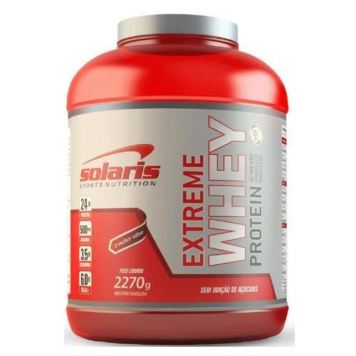 Extreme Whey Protein - Abacaxi c/ Laranja e Banana 2270g - Solaris Nutrition
