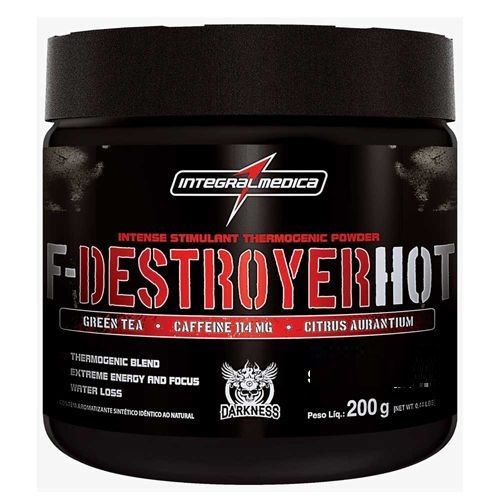 F-Destroyer Hot - 200g Energy Guaran� - IntegralM�dica