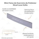 Faixa El�stica Mini Band - N�vel Leve- Vollo Sports