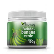 Farinha De Banana Verde - 100G - Fitoway
