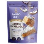 Farinha de Coco Branca - 200g - Santo �leo*** Data Venc. 04/01/2025