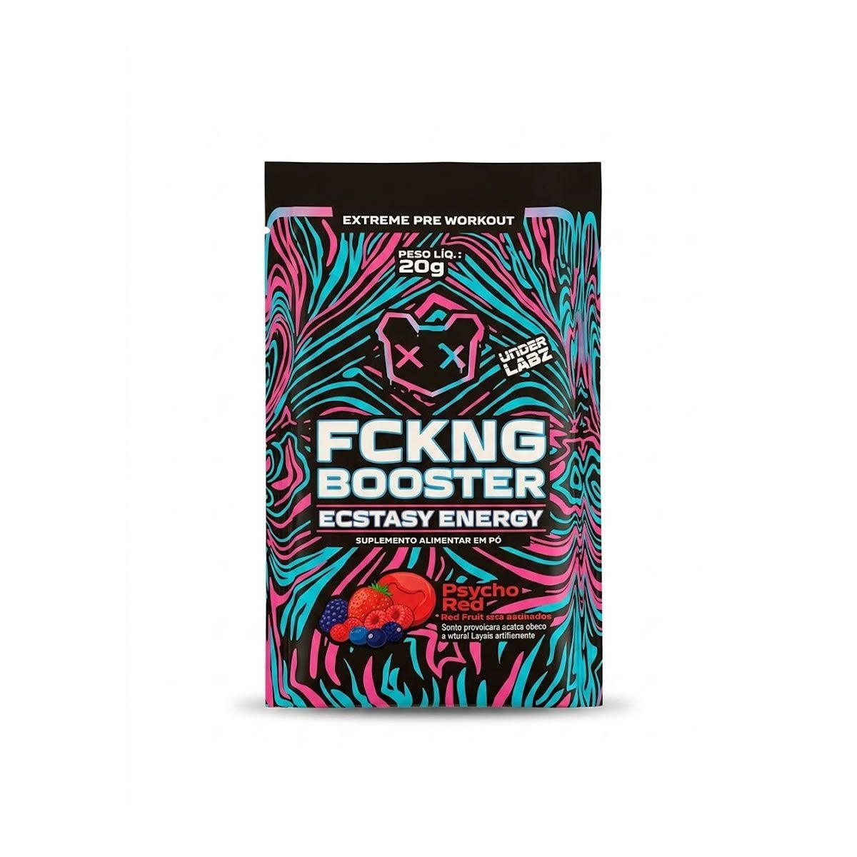 Fckng Booster - 1 Sach� 20g Psycho Red - Under Labz