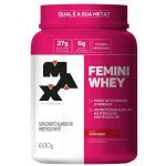 Femini Whey - 600g Morango - Max Titanium
