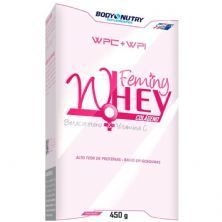 Feminy Whey Col�geno - 450g Morango - Body Nutry