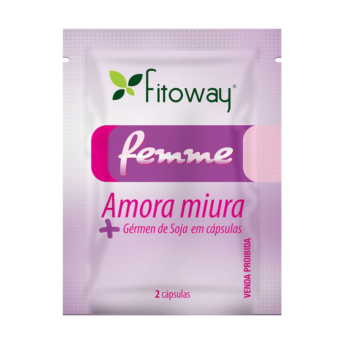 Femme - 2 C�psulas Amostra - Fitoway