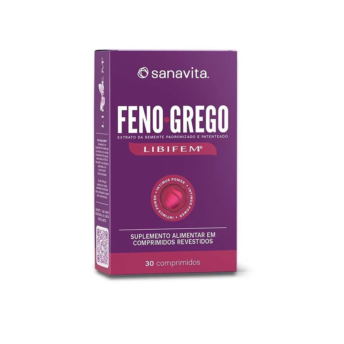 Feno Grego - 30 Comprimidos - Sanavita
