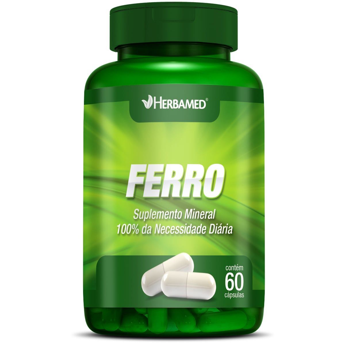 Ferro 14mg 60 C�psulas - Herbamed*** Data Venc. 30/3/2023