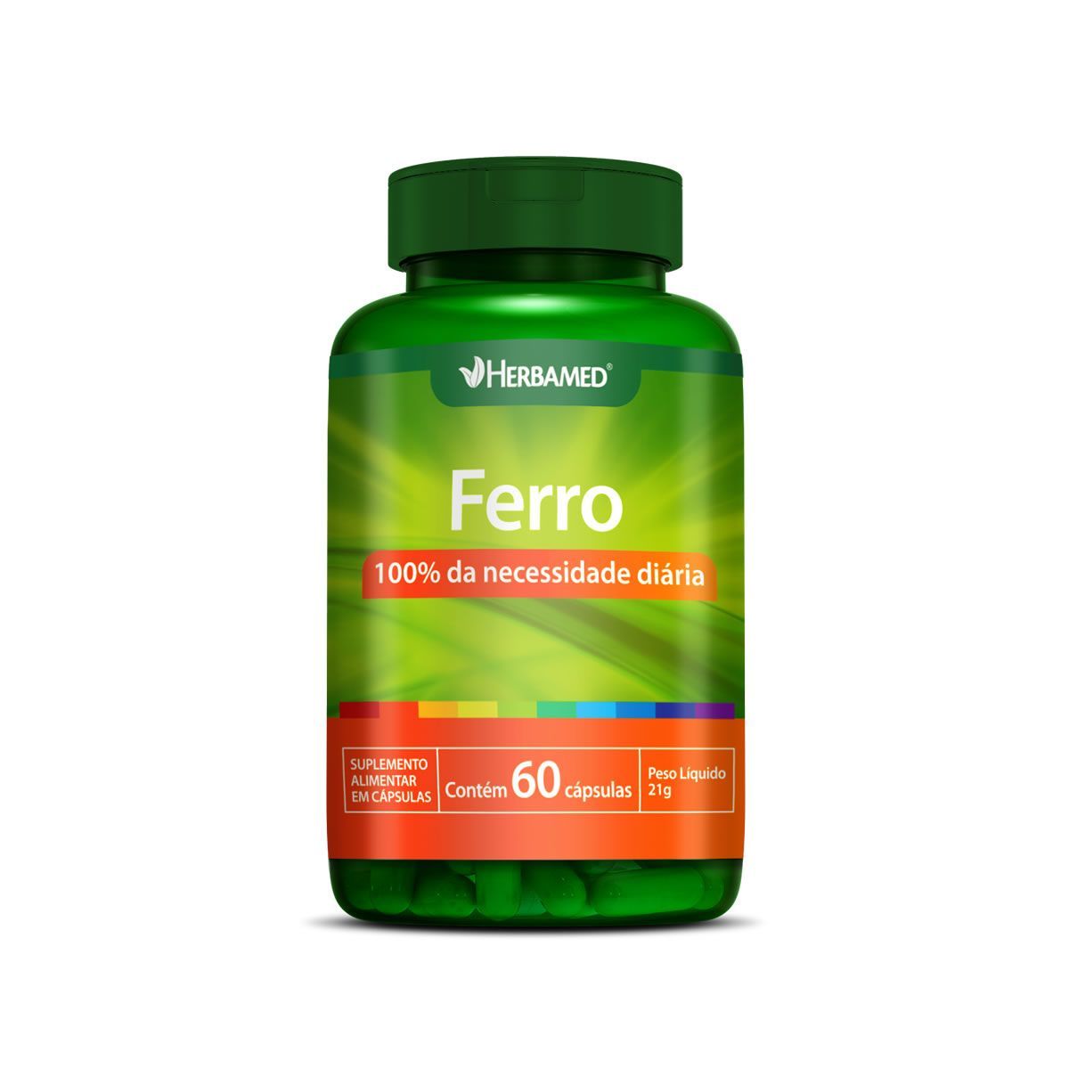 Ferro 14mg - 60 C�psulas - Herbamed