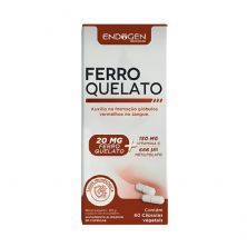 Ferro Quelato 20mg - 60 C�psulas - Endogen