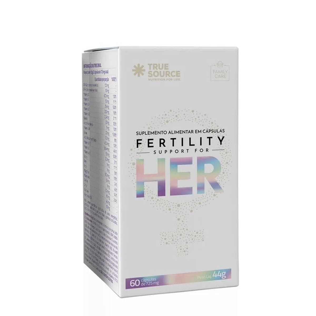 Fertility Support For Her - 60 C�psulas - True Source