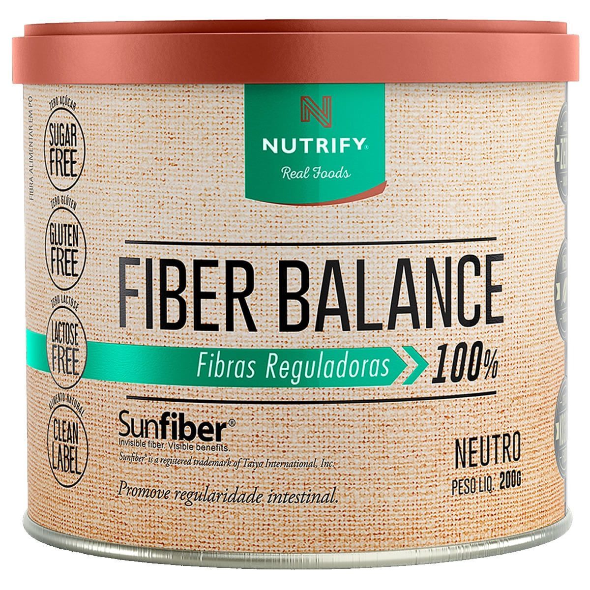 Fiber Balance Vegan - 200g Neutro - Nutrify