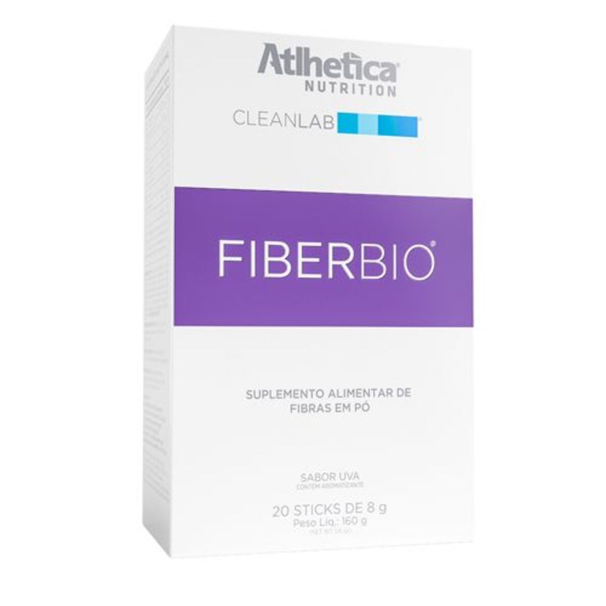 Fiber Bio - 20 Sticks de 8g - Atlhetica Nutrition