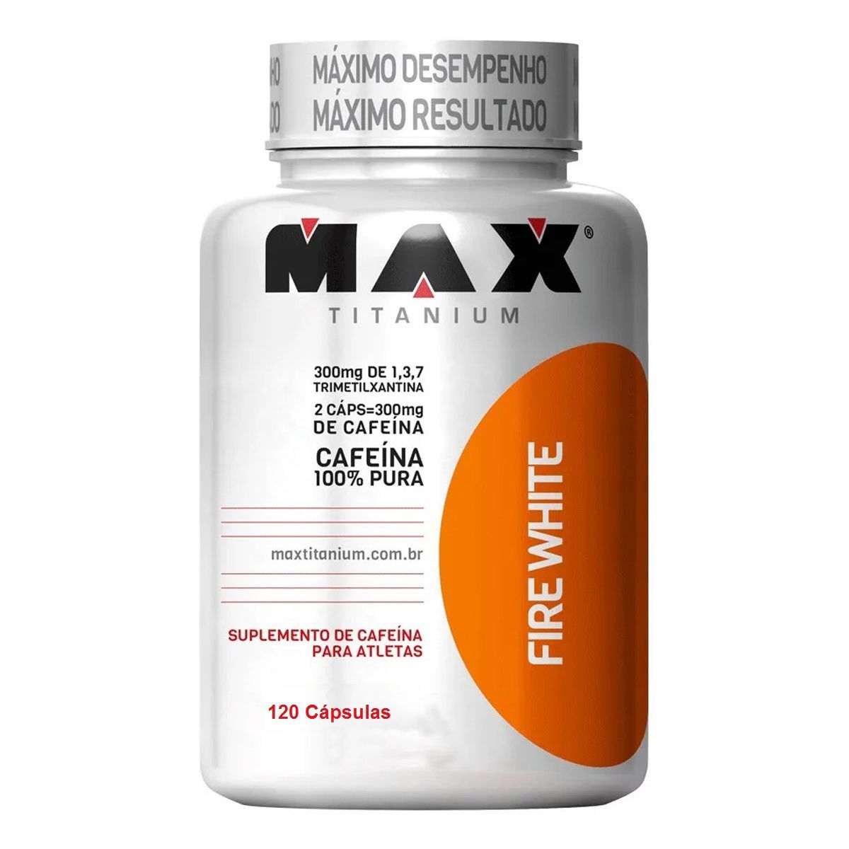 Fire White - 120 C�psulas - Max Titanium
