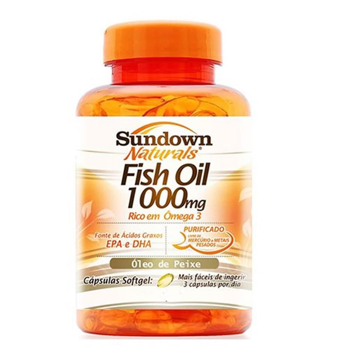Fish Oil 1000mg - 120 C�psulas - Sundown