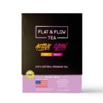 Flat & Flow Tea Active Day/Clean Night 28 Dias - 56 Doses - Naturelab