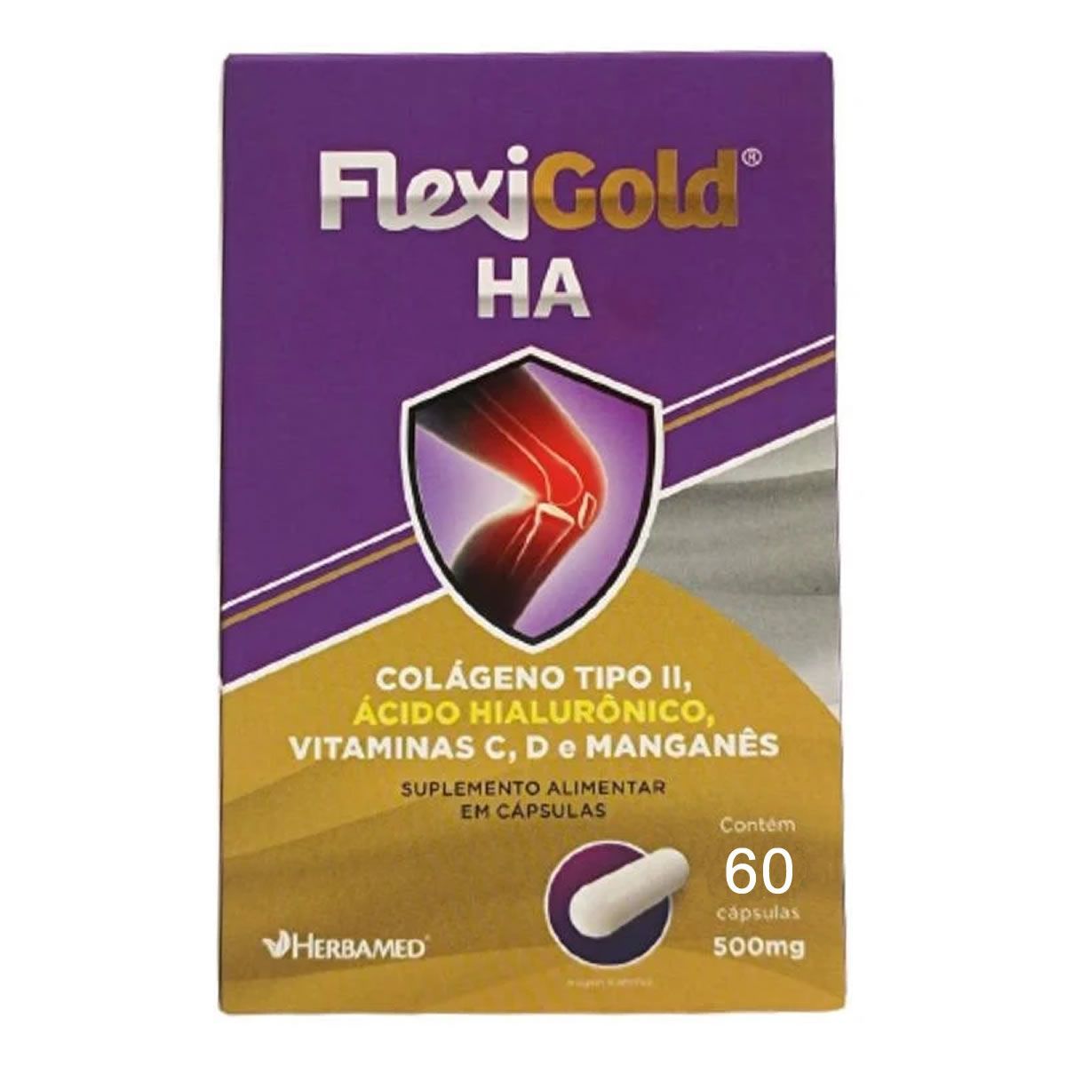 Flexigold HA -  60 C�psulas - Herbamed