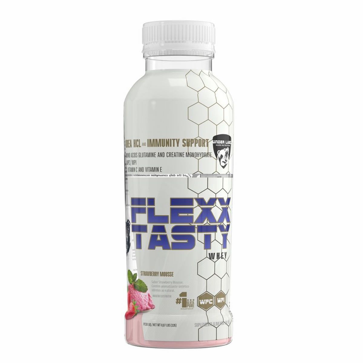 Flexx Tasty - 1 Unidade 32g Strawberry Mousse - Under Labz