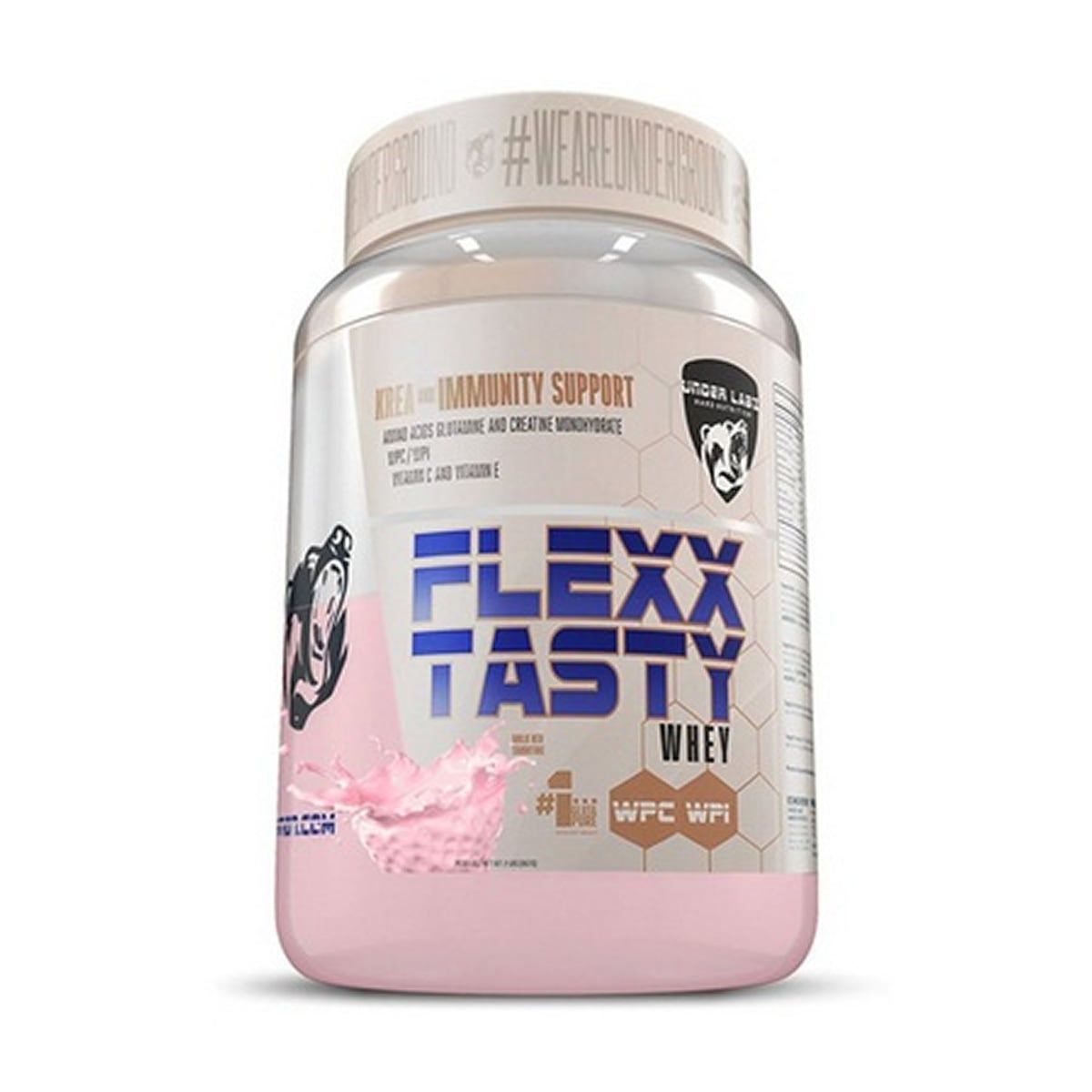 Flexx Tasty Whey - 907g Milk Red Smoothie - Under Labz