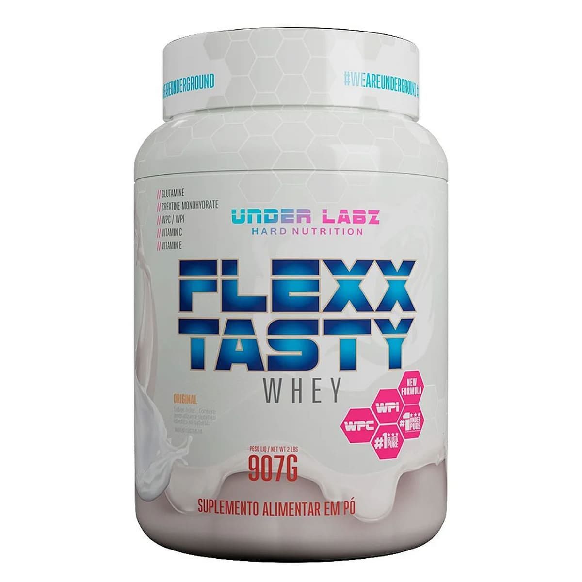 Flexx Tasty Whey - 907g Original - Under Labz