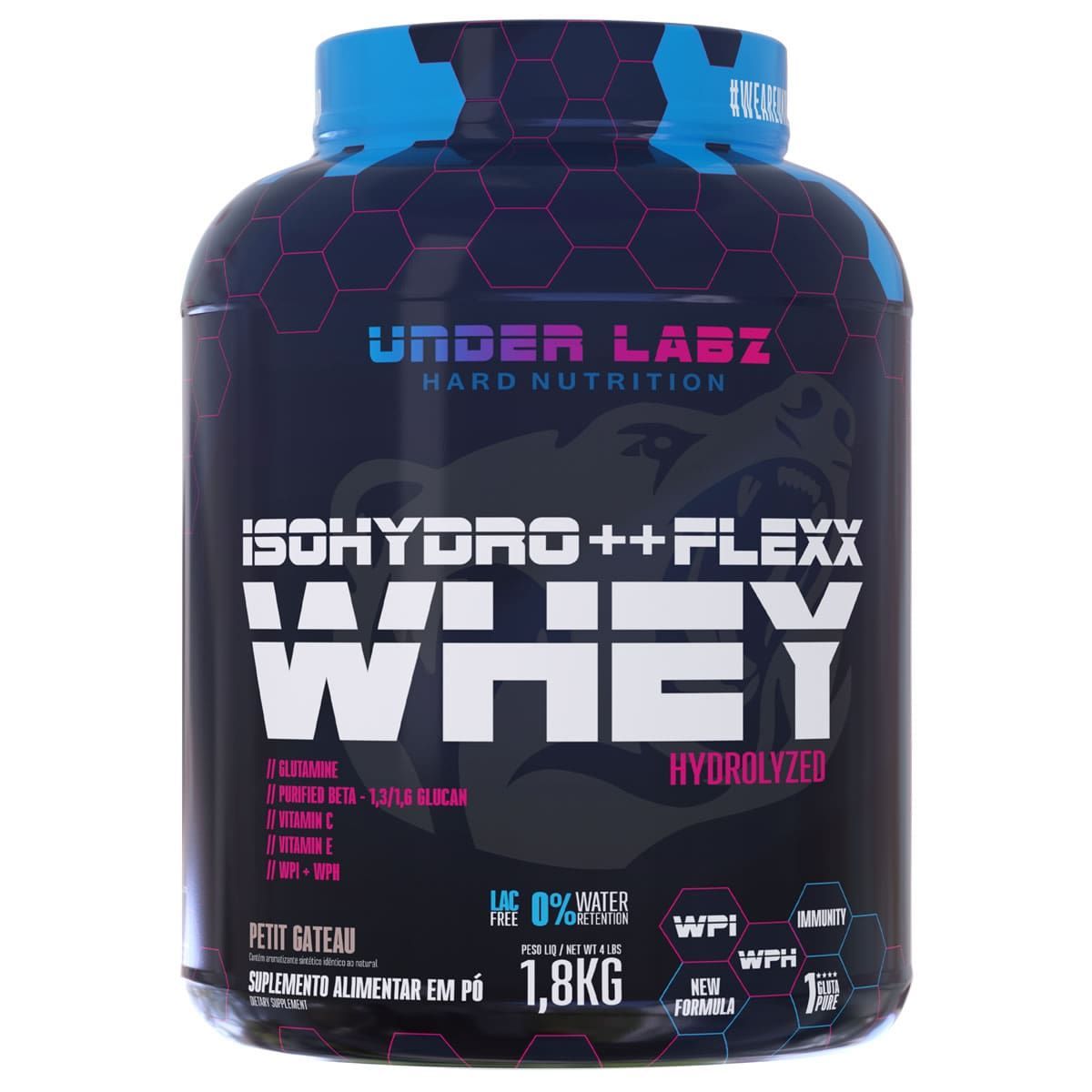 Flexx Whey Isohydro++ - 1800g Petit Gateau - Under Labz