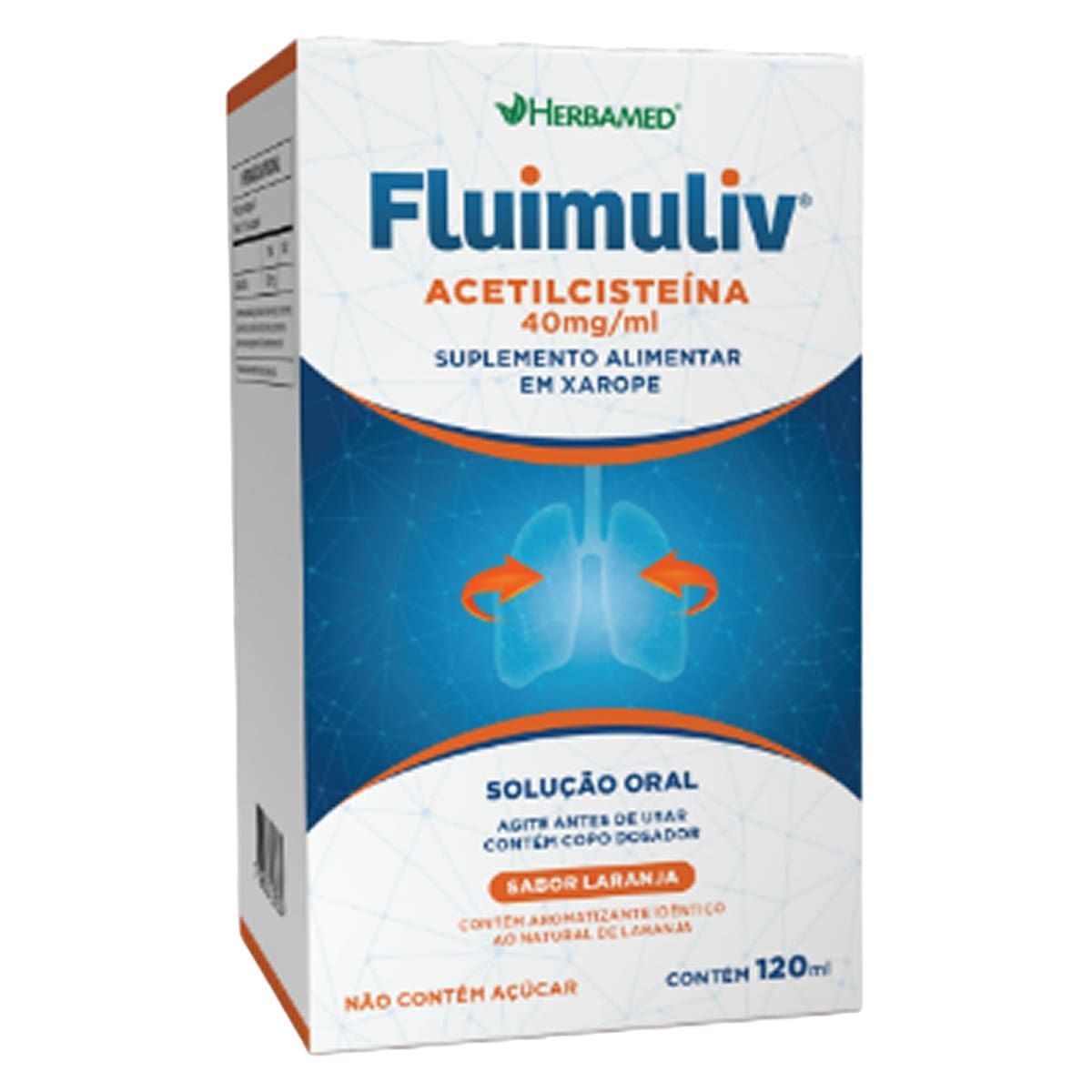 Fluimuliv - 120ml Laranja - Herbamed