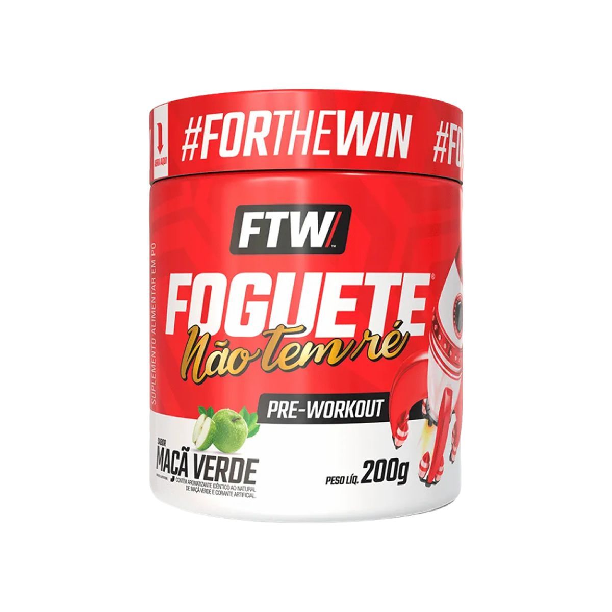 Foguete N�o Tem R� - 200g Ma�� Verde - Ftw