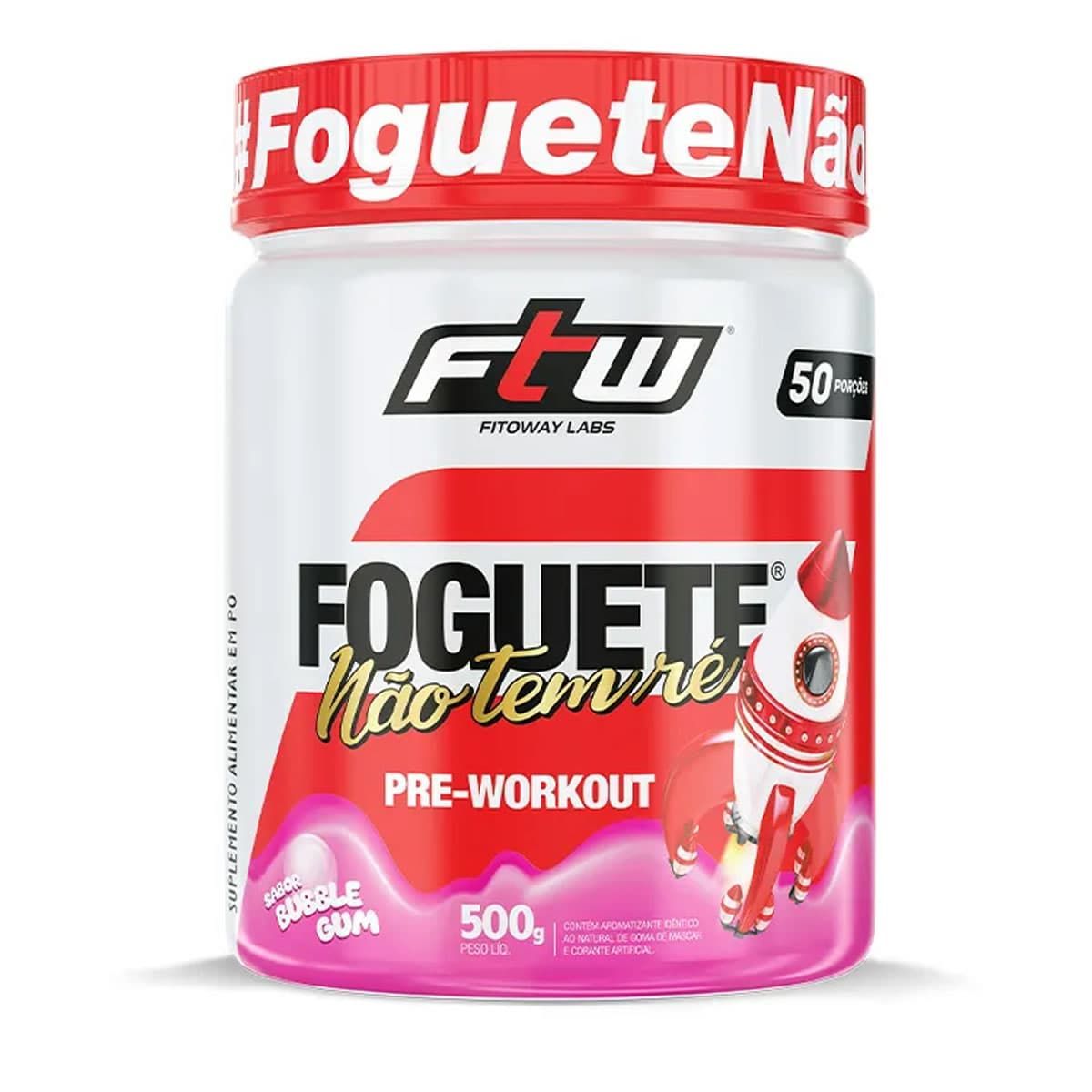 Foguete N�o Tem R� - 500g Bubble Gum - FTW*** Data Venc. 30/03/2025