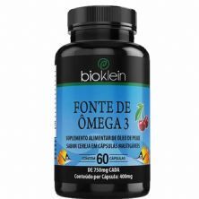 Fonte de �mega 3 - 60 C�psulas Mastig�veis Cereja - Bioklein