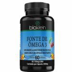 Fonte de �mega 3 - 60 C�psulas Mastig�veis Cereja - Bioklein