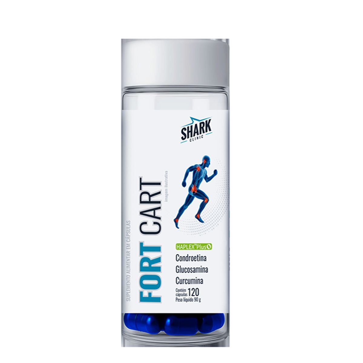 Fort Cart - 120 C�psulas - Shark Pro