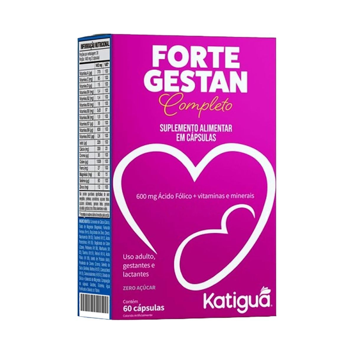 Fortegestan Completo - 60 C�psulas - Katigu�