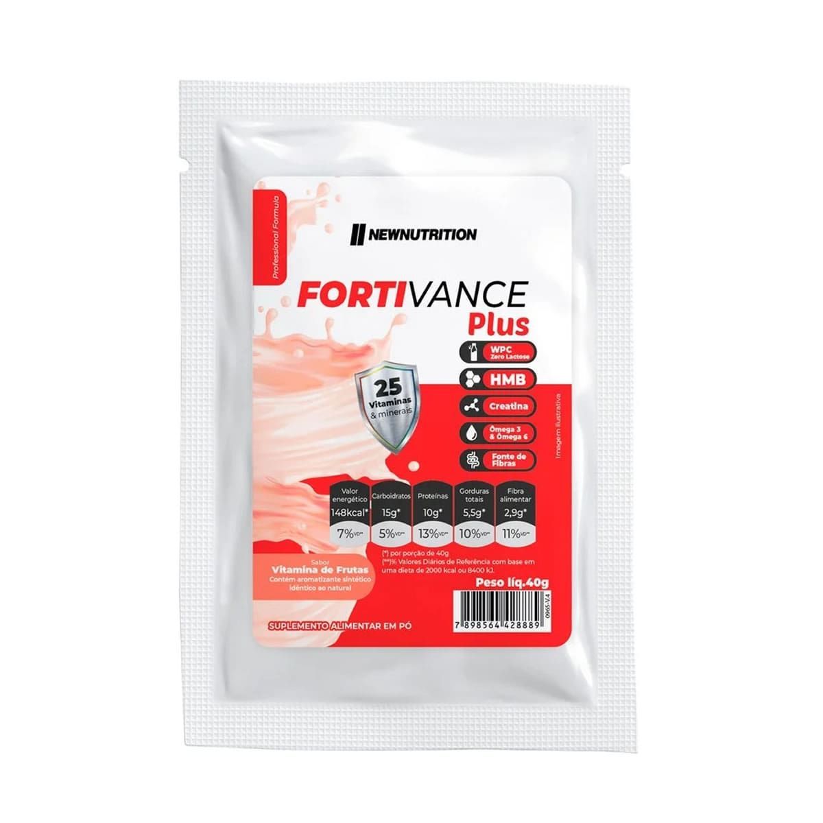 Fortivance Plus - 40g Vitamina de Frutas - NewNutrition