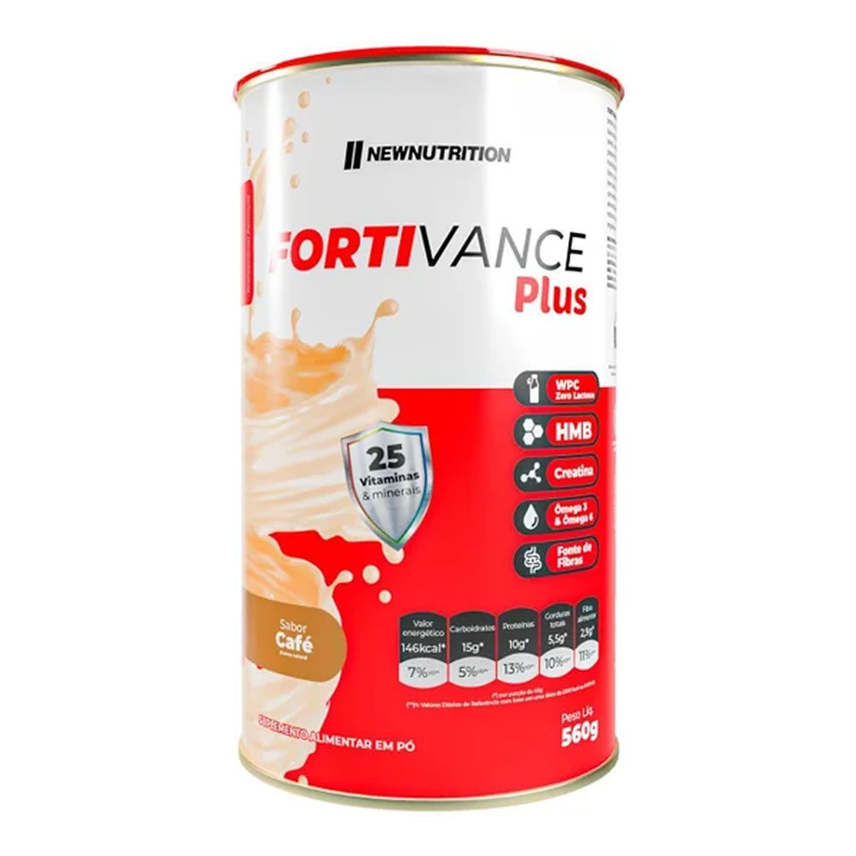 Fortivance Plus - 560g Caf� - NewNutrition*** Data Venc. 30/04/2025