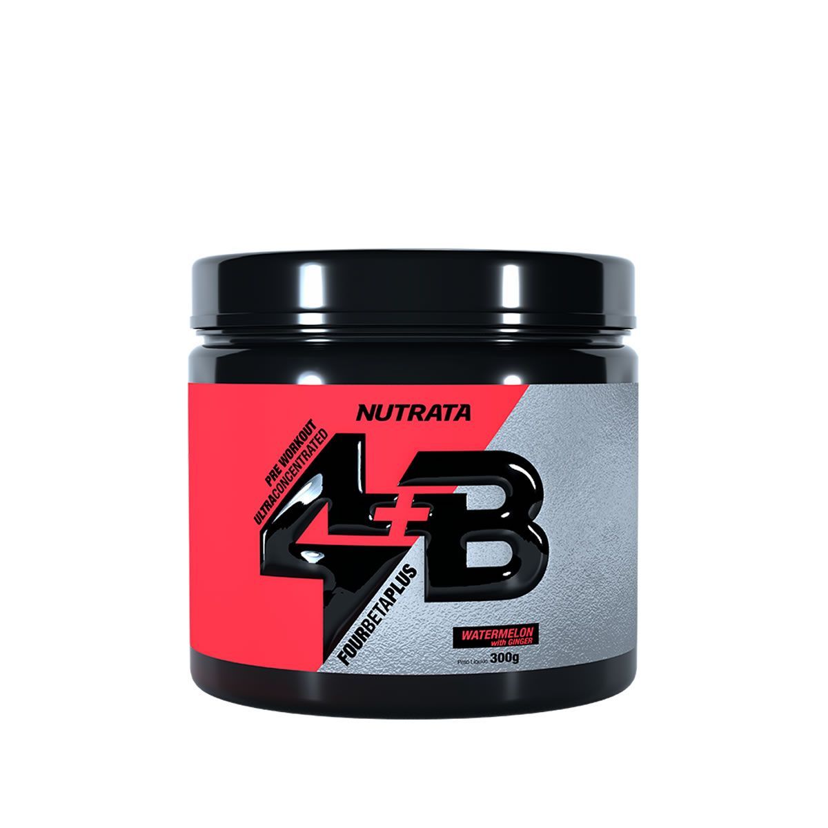 Four Beta Plus Pre Workout - 300g Watermelon With Ginger - Nutrata*** Data Venc. 31/12/2023