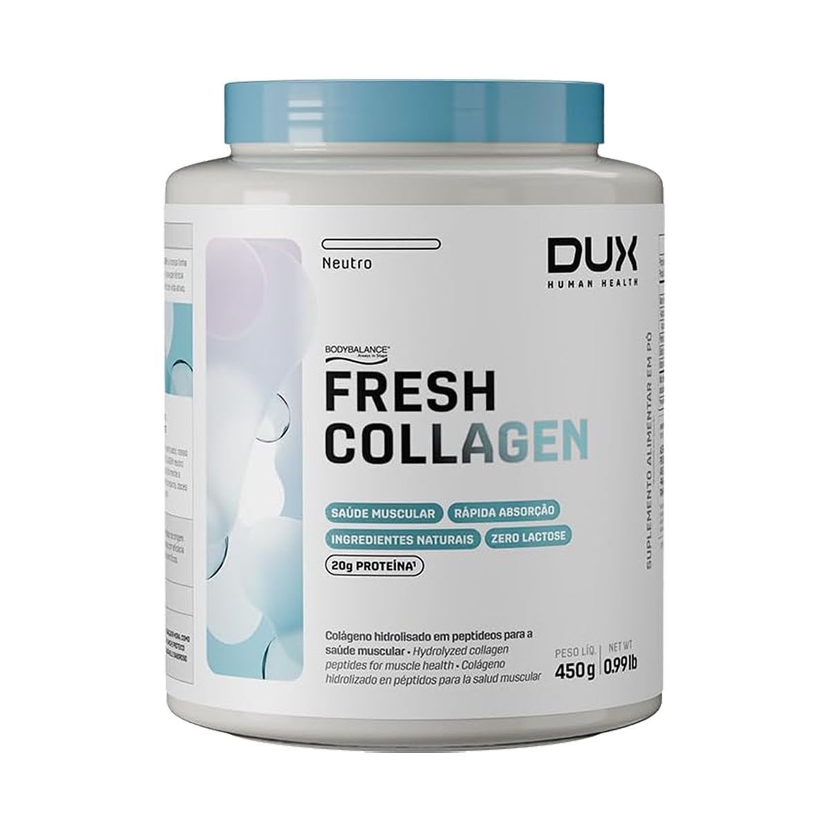 Fresh Collagen - 450g Neutro - Dux Nutrition