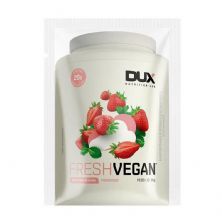 Fresh Vegan - 1 Sach� de 26g Morango - Dux Nutrition*** Data Venc. 30/07/2024
